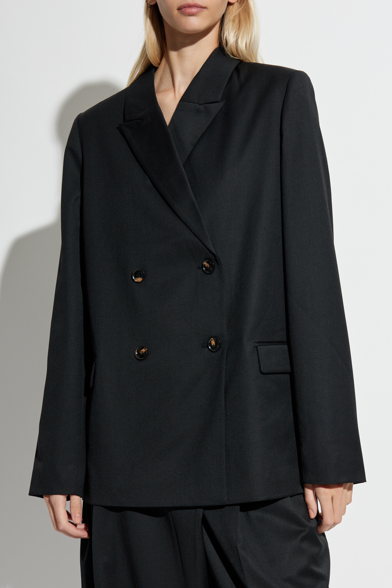 【GANNI】 Ganni---Biker-Tubular-Mid-